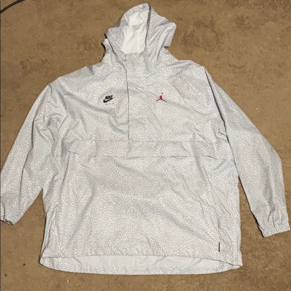 jordan white windbreaker